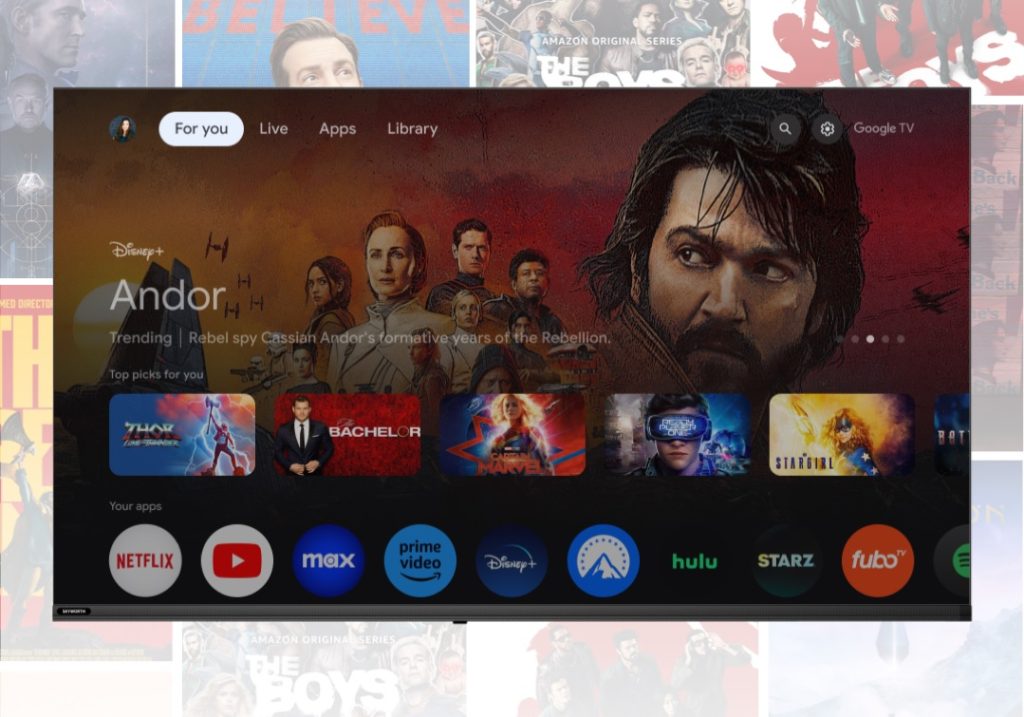 SKYWORTH スマートテレビ 32型　Google TV TELEVISION SKYWORTH 32